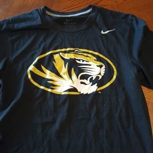 Men's Mizzou dry fit t shirt